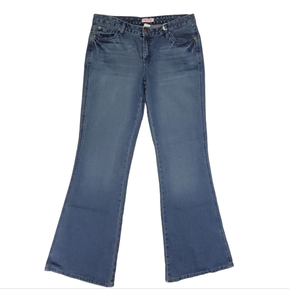 Dear ab Womens Star Pocket Low Rise Bootcut jeans size 8 - Picture 3 of 14